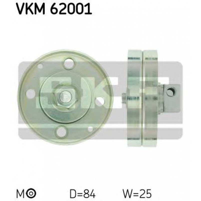 VKM 62001 SKF Натяжний ролик